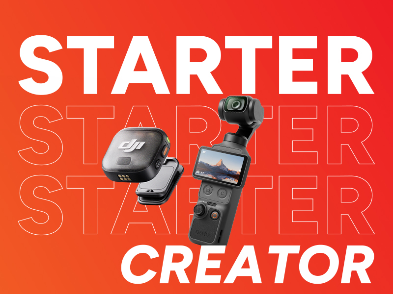 Osmo Pocket 4 Starter Creator Combo